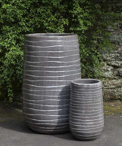 Photo of Campania Tall Ipanema Planter - Small - Clearance - Marquis Gardens