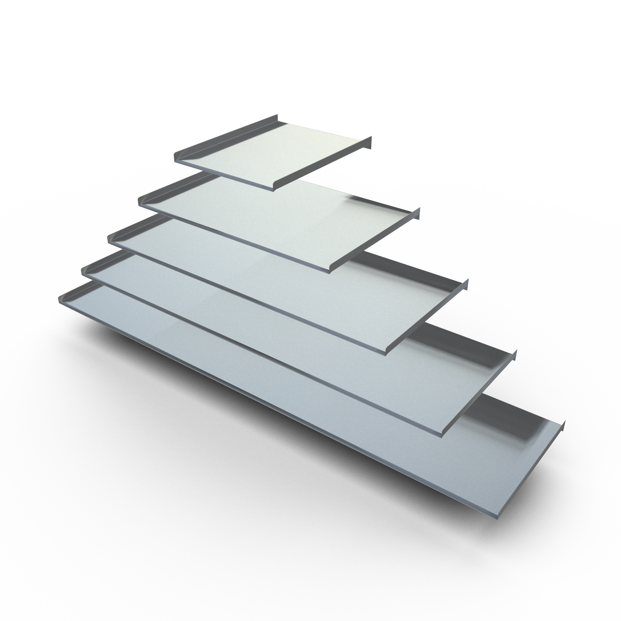 Spillway Lip - Stainless Steel Spillway Sheer Descents Extensions Spillway Lip - Stainless Steel Spillway Sheer Descents Extensions