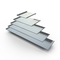 Spillway Lip - Stainless Steel Spillway Sheer Descents Extensions