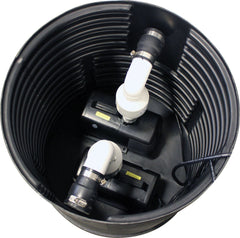 Photo of EasyPro Wide Diameter Pump Vault - Round - Marquis Gardens