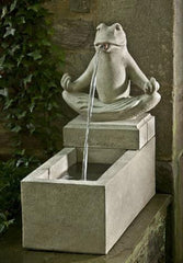 Photo of Campania Zen Plinth Fountain - Marquis Gardens