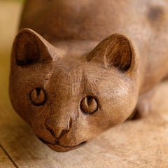 Photo of Campania Folk Art Cat - Marquis Gardens