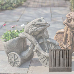 Campania Tricycle Frog Planter