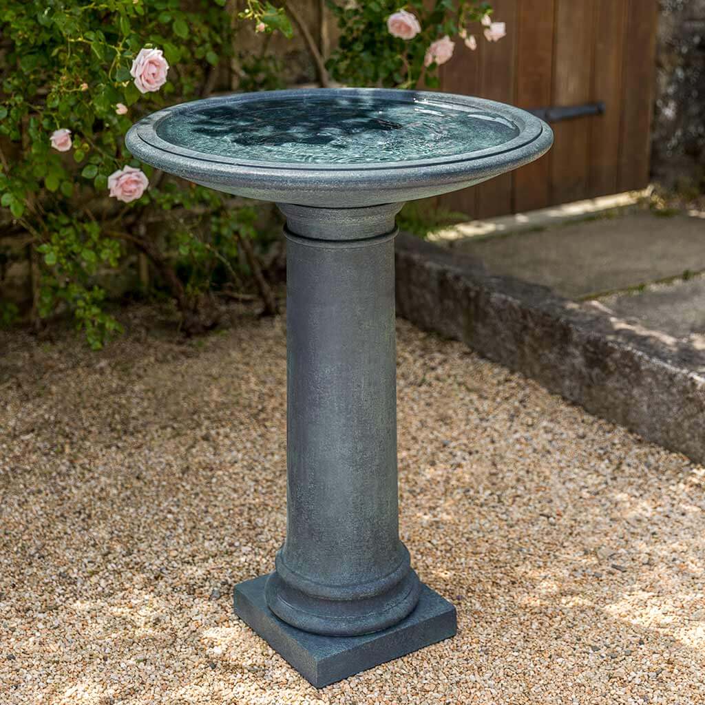 Photo of Campania The Hampton Birdbath - Marquis Gardens