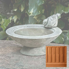 Campania Songbird's Rest Birdbath