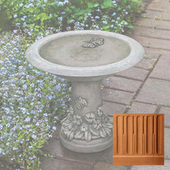 Campania Spring Meadow Birdbath
