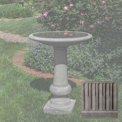 Campania Williamsburg Boxwood Birdbath