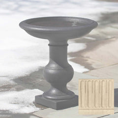 Campania Balustrade Birdbath