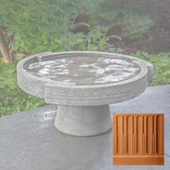 Campania Concept Birdbath, Low