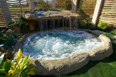 Photo of Universal Rocks In-Ground Spa - Lagoon - Marquis Gardens