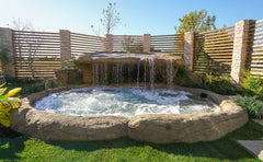 Photo of Universal Rocks In-Ground Spa - Lagoon - Marquis Gardens