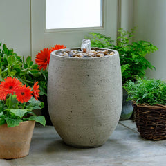 Photo of Campania Bebel Pebble Fountain - Marquis Gardens
