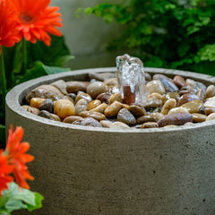 Photo of Campania Salinas Pebble Fountain, Low - Marquis Gardens