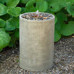 Photo of Campania Salinas Pebble Fountain, Tall - Marquis Gardens