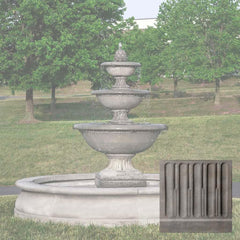 Campania Fonthill Fountain in Basin