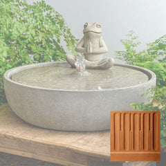 Campania Yoga Frog Fountain