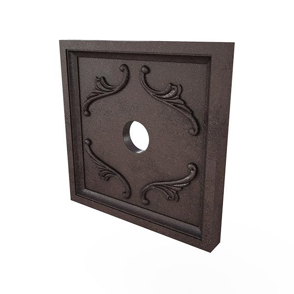 Gardenstone Carina Plaque Plaque Gardenstone Corten Steel 