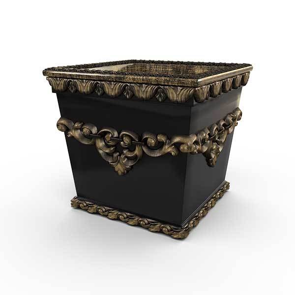 Gardenstone Clarion Planters Gardenstone Black 