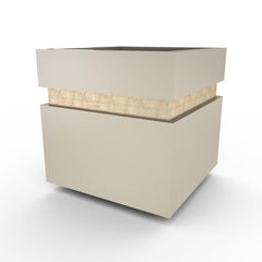 Gardenstone Cubic 12 Planters Gardenstone Etched Black Silver 