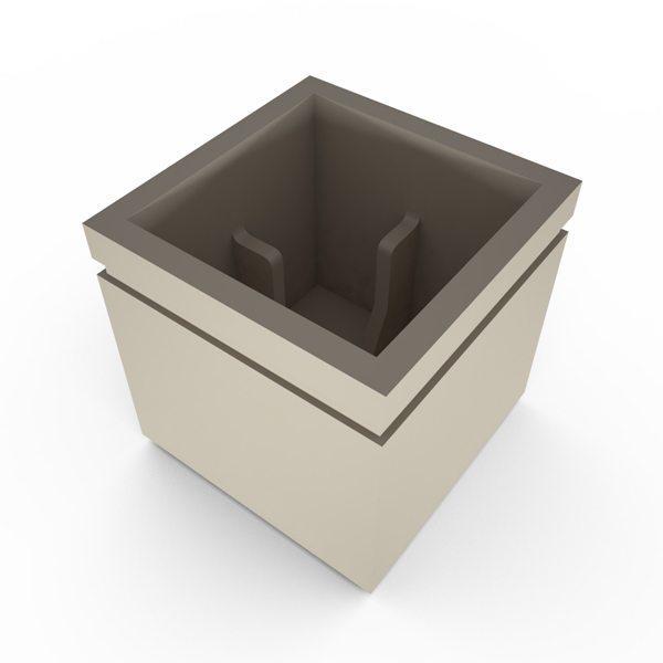 Gardenstone Cubic 24 Planters Gardenstone Sequoia Gold 