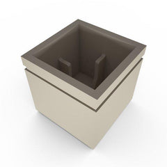 Gardenstone Cubic 24 Planters Gardenstone Sequoia Gold 