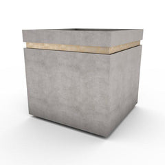 Gardenstone Cubic 24 Planters Gardenstone Sequoia Gold 