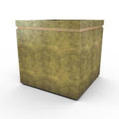 Gardenstone Cubic 36 Planters Gardenstone English Moss No Accent Color 