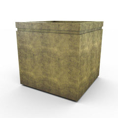 Gardenstone Cubic 36 Planters Gardenstone English Moss No Accent Color 