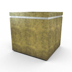 Gardenstone Cubic 36 Planters Gardenstone English Moss No Accent Color 