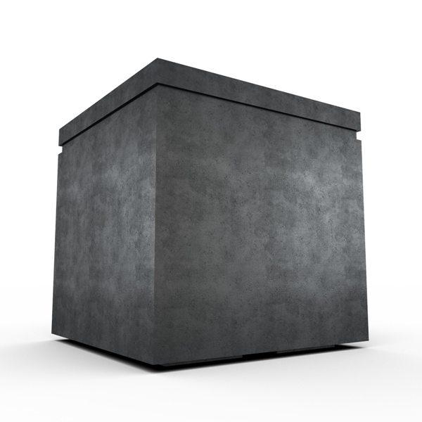 Gardenstone Cubic 36 Planters Gardenstone English Moss No Accent Color 