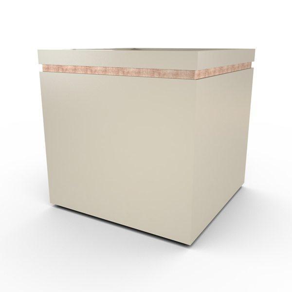 Gardenstone Cubic 36 Planters Gardenstone English Moss No Accent Color 