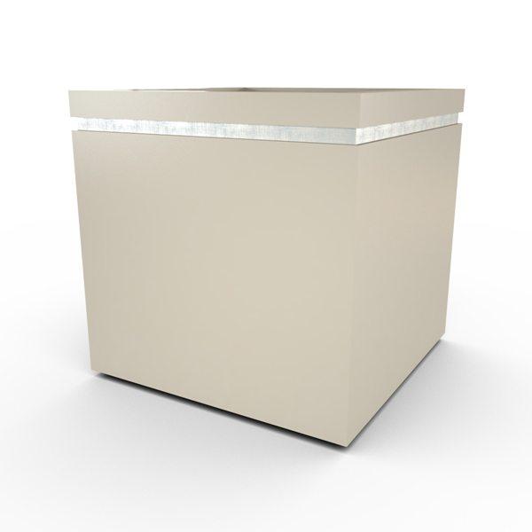 Gardenstone Cubic 36 Planters Gardenstone English Moss No Accent Color 