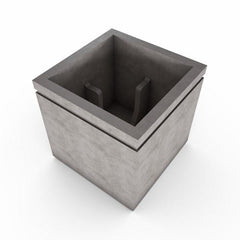 Gardenstone Cubic 36 Planters Gardenstone English Moss No Accent Color 