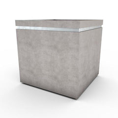 Gardenstone Cubic 36 Planters Gardenstone English Moss No Accent Color 