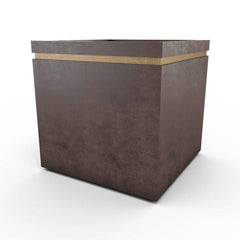 Gardenstone Cubic 36 Planters Gardenstone English Moss No Accent Color 