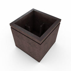Gardenstone Cubic 36 Planters Gardenstone English Moss No Accent Color 