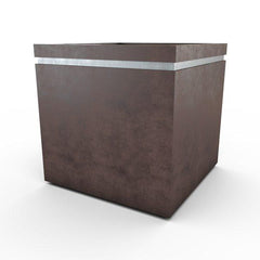 Gardenstone Cubic 36 Planters Gardenstone English Moss No Accent Color 