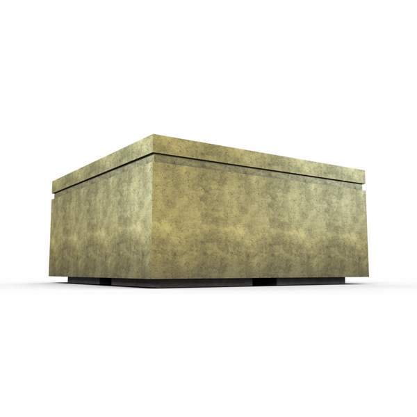 Gardenstone Cubic 52 Planters Gardenstone Sequoia No Accent 