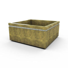 Gardenstone Cubic 52 Planters Gardenstone Sequoia No Accent 