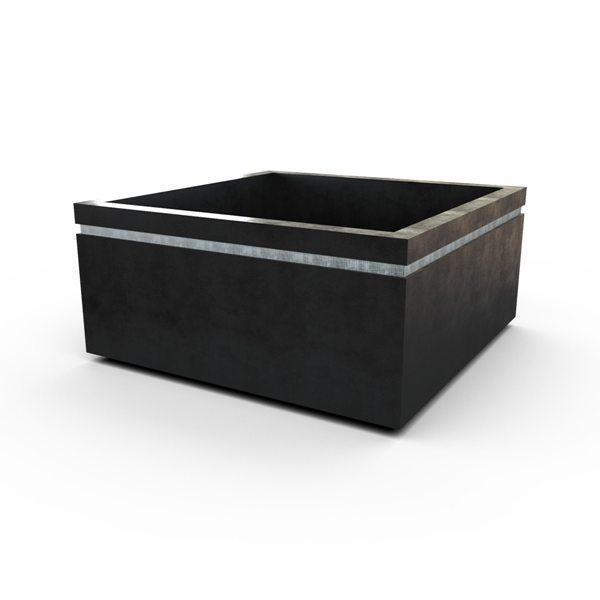 Gardenstone Cubic 52 Planters Gardenstone Sequoia No Accent 