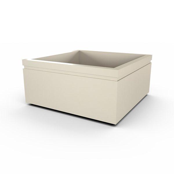 Gardenstone Cubic 52 Planters Gardenstone Sequoia No Accent 