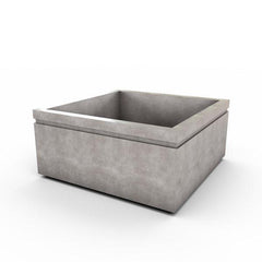 Gardenstone Cubic 52 Planters Gardenstone Sequoia No Accent 