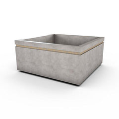 Gardenstone Cubic 52 Planters Gardenstone Sequoia No Accent 