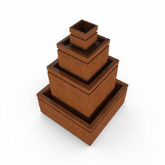 Gardenstone Cubic Fountain Water Fountains Gardenstone Limestone No Accent 