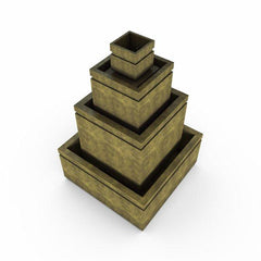 Gardenstone Cubic Fountain Water Fountains Gardenstone Limestone No Accent 