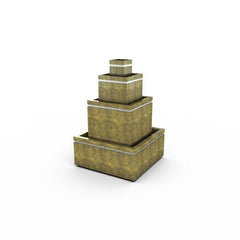 Gardenstone Cubic Fountain Water Fountains Gardenstone Limestone No Accent 