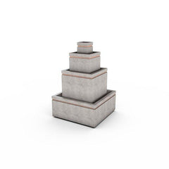 Gardenstone Cubic Fountain Water Fountains Gardenstone Limestone No Accent 