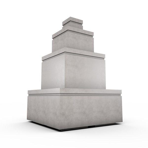 Gardenstone Cubic Fountain Water Fountains Gardenstone Limestone No Accent 