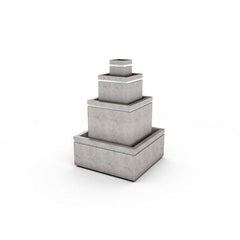 Gardenstone Cubic Fountain Water Fountains Gardenstone Limestone No Accent 