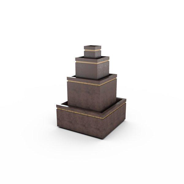Gardenstone Cubic Fountain Water Fountains Gardenstone Limestone No Accent 